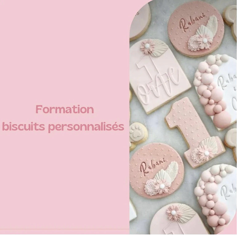 Formation biscuit personnalisé